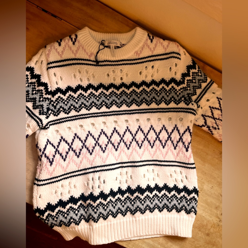 Dorothee Schumacher Argyle Sweater